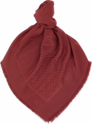 Bordeaux Silk Foulard