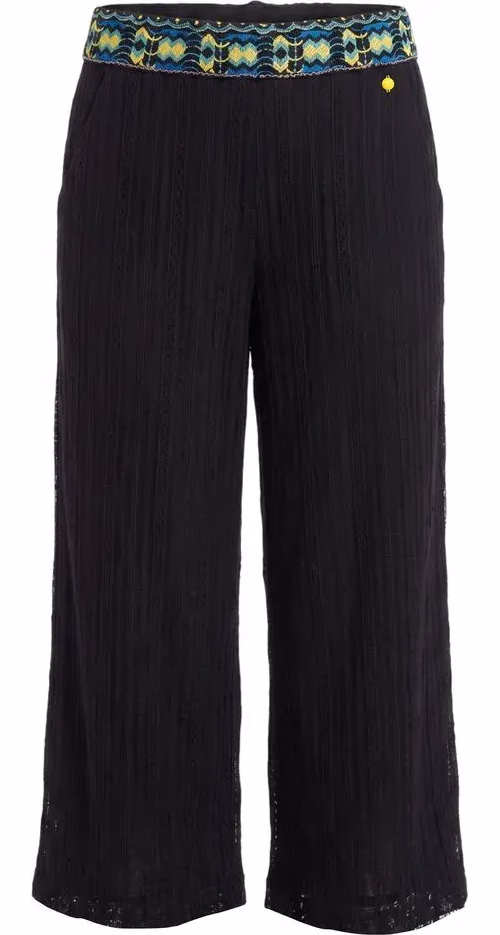 Trussardi Jeans Black Polyamide Women Pants