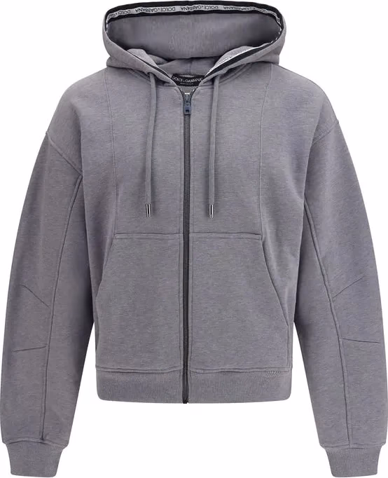 Dolce & Gabbana Gray Cotton Sweatshirt