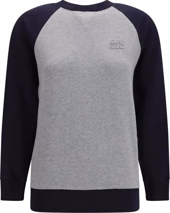 Miu Miu Multicolor Cotton Sweatshirt