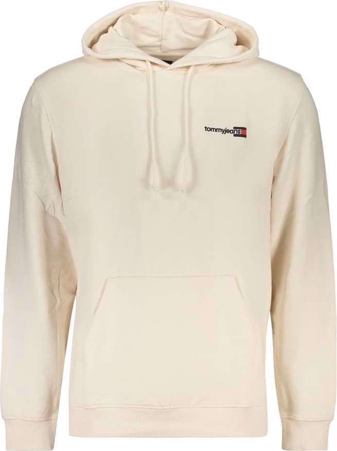 Tommy Hilfiger White Cotton Menswear Hoodie