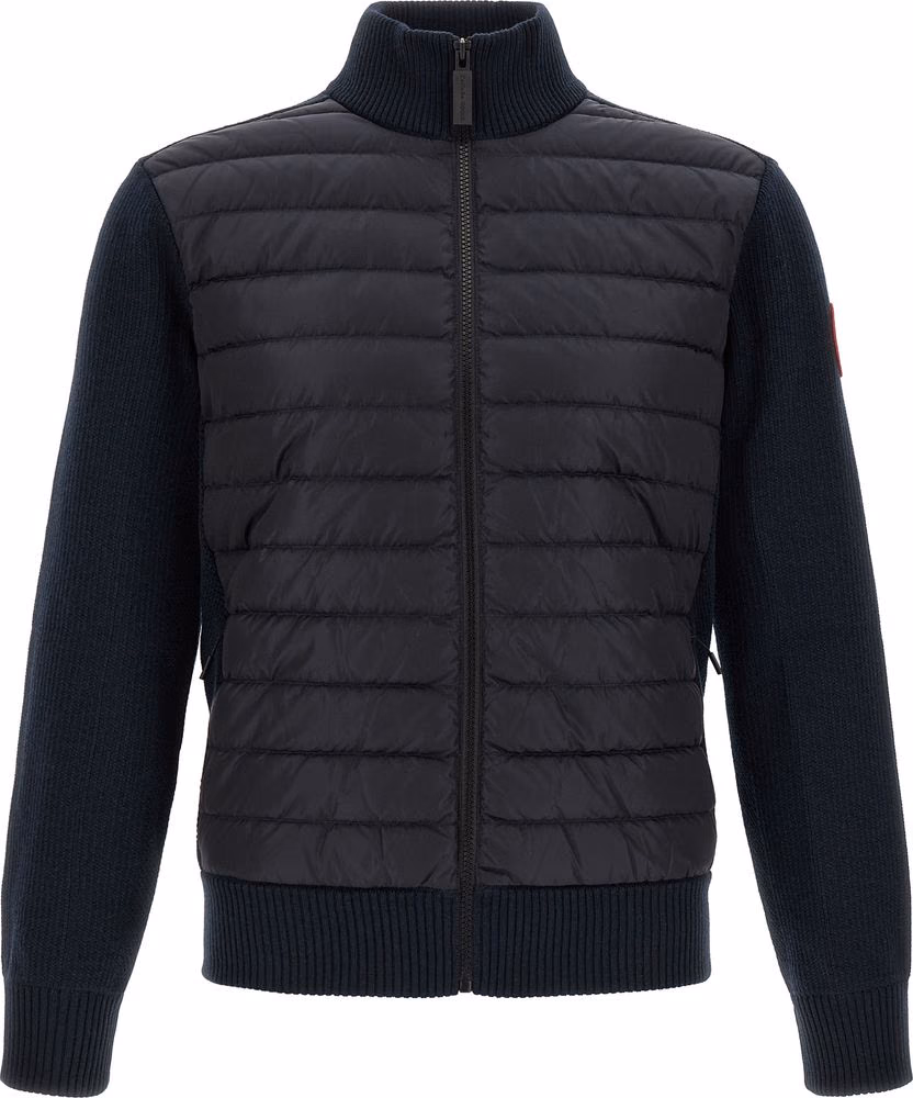 Canada Goose Black Wool Full-Length Jacket