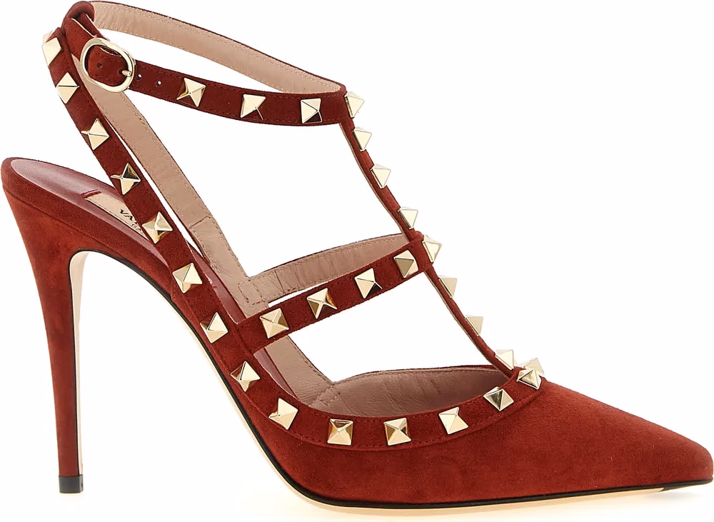 Valentino Garavani Multicolor Calfskin High Heel Pumps