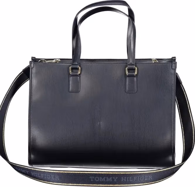 Tommy Hilfiger Blue Polyurethane Women's Bag