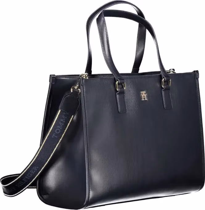 Tommy Hilfiger Blue Polyurethane Women's Bag