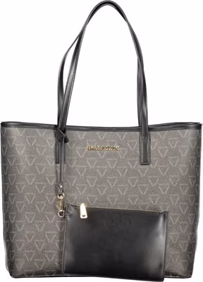 Black Polyurethane Women's Bag