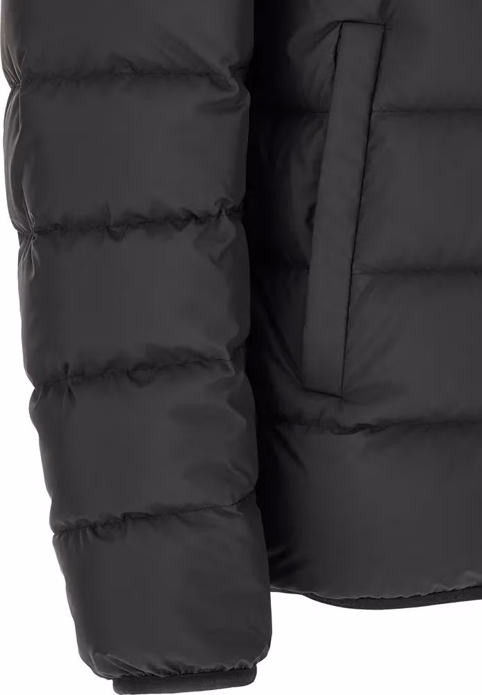 Moncler Black Polyester Full-Length Jacket