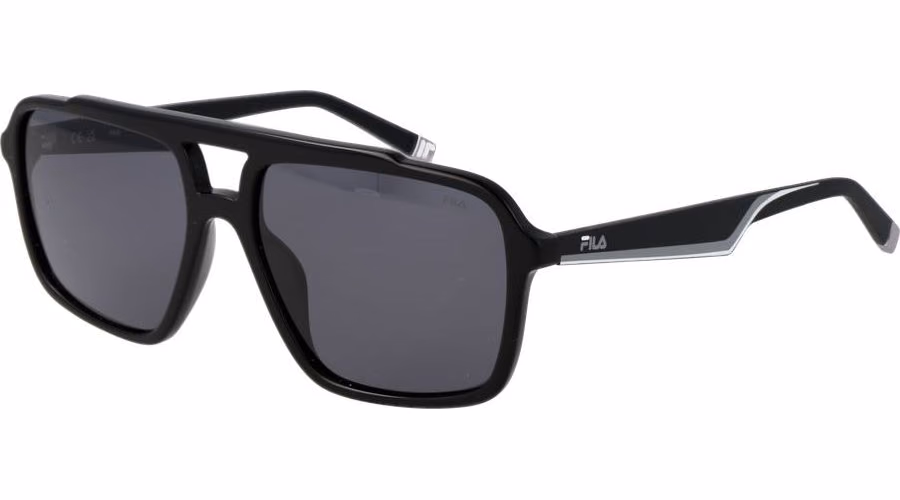 Fila Black Plastic Sunglasses