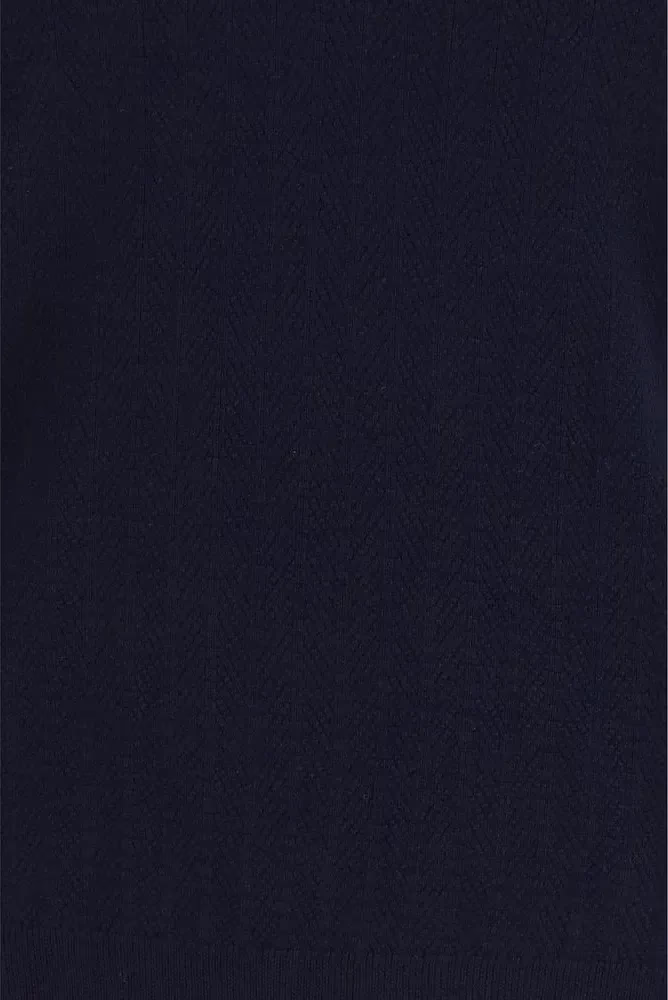 Brooksfield Blue Wool Oves Aries Sweatshirt