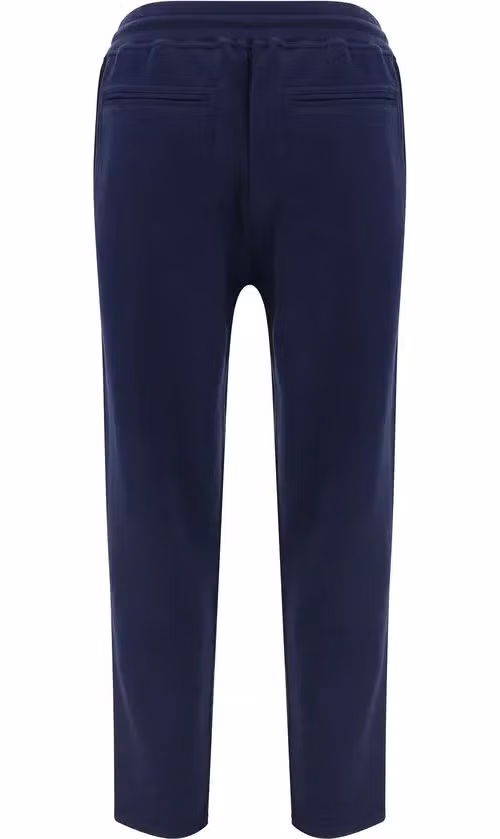 Brunello Cucinelli Blue Cotton Joggers (Workout Pants)