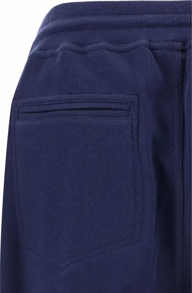 Brunello Cucinelli Blue Cotton Joggers (Workout Pants)