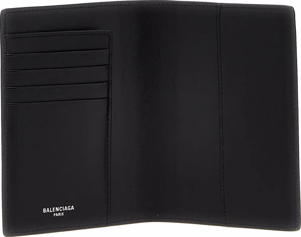 Balenciaga Black Calfskin Cardholder