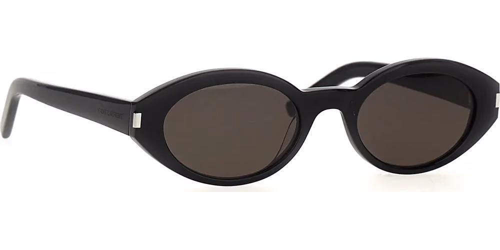 Saint Laurent Black Acetate Sunglasses
