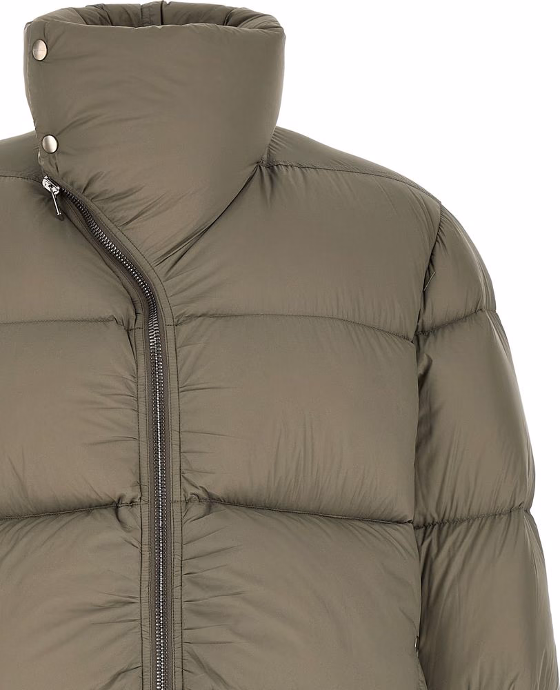 Rick Owens Bicolor Nylon Full-Length Jacket