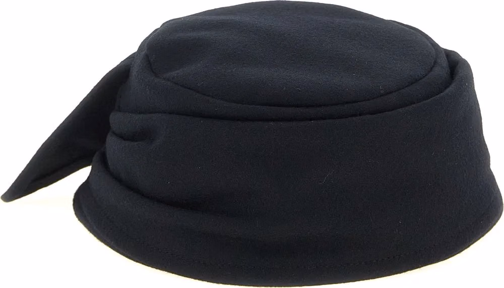 Yohji Yamamoto Black Polyamide Cap (Baseball Hat)