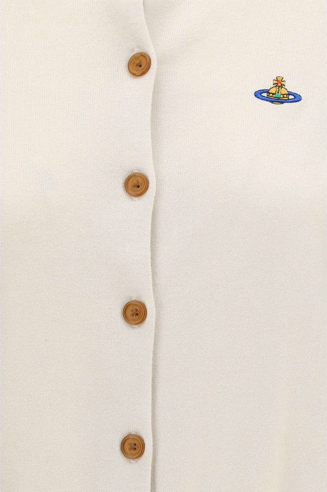 Vivienne Westwood White Cotton Cardigan
