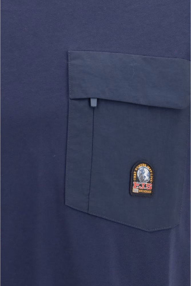 Parajumpers Blue Cotton Sportswear