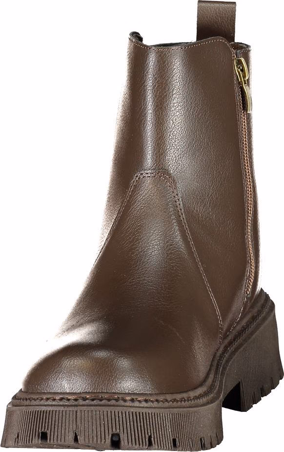 U.S. POLO ASSN. Brown Polyethylene Ankle Boots