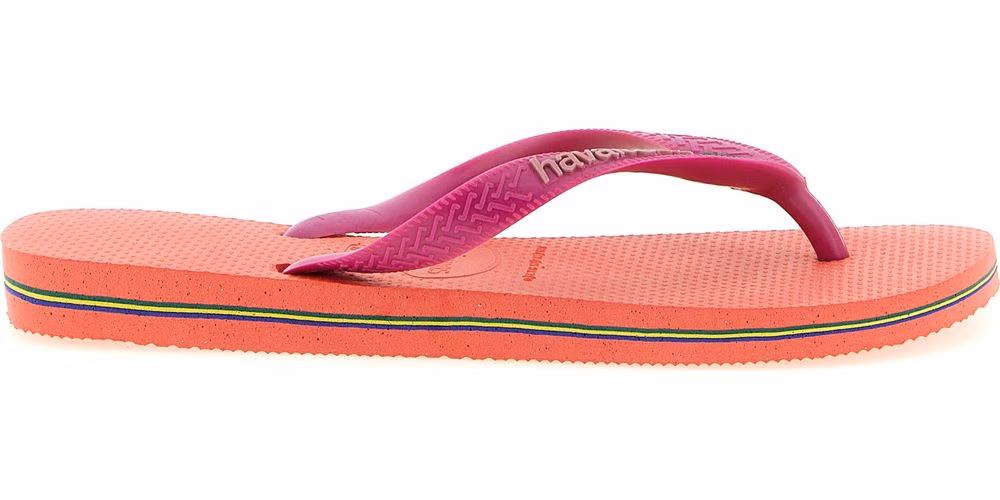 HAVAIANAS Fuchsia Rubber Slides