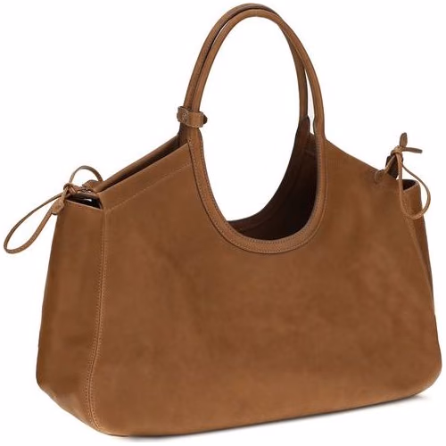 Miu Miu Brown Lamb Ovis Aries Aries Shoulder Bag