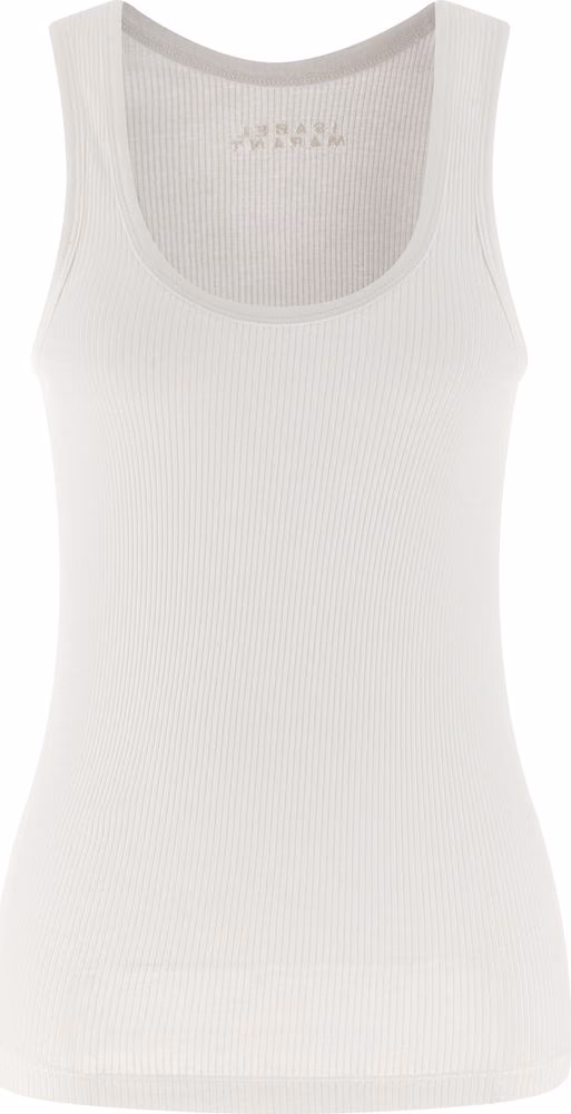 Isabel Marant White Cotton Tank Tops