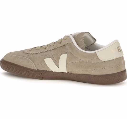 Veja Bicolor Suede Leather Low Top Sneakers