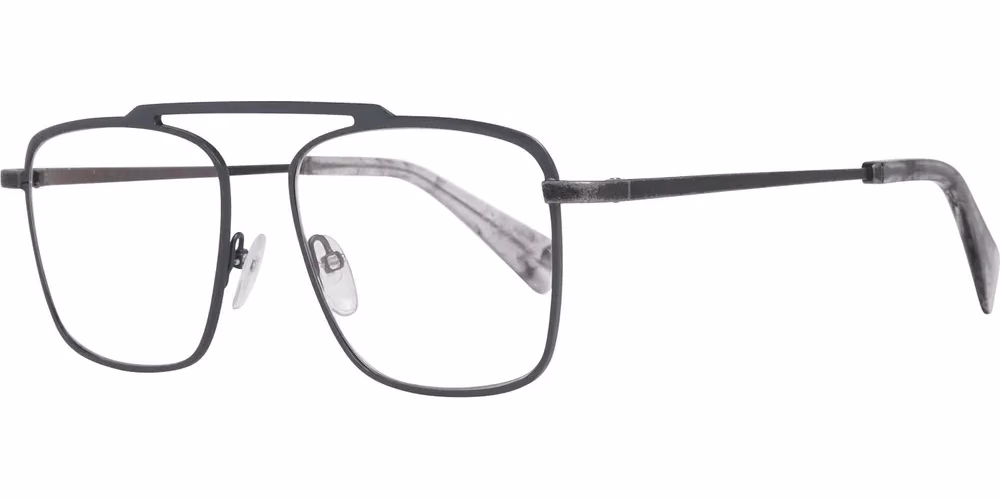 Yohji Yamamoto Gray Titanium Glasses (Frames)