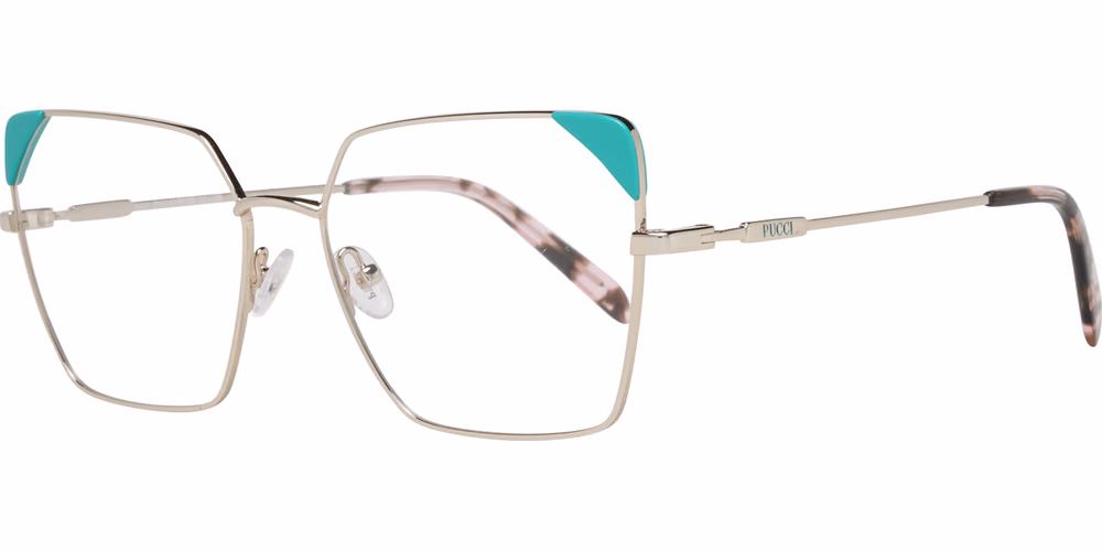 Emilio Pucci Gold Women Frames