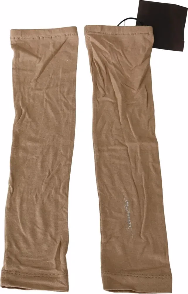 Scervino Street BeigeViscose  Women SleevesArm Warmer