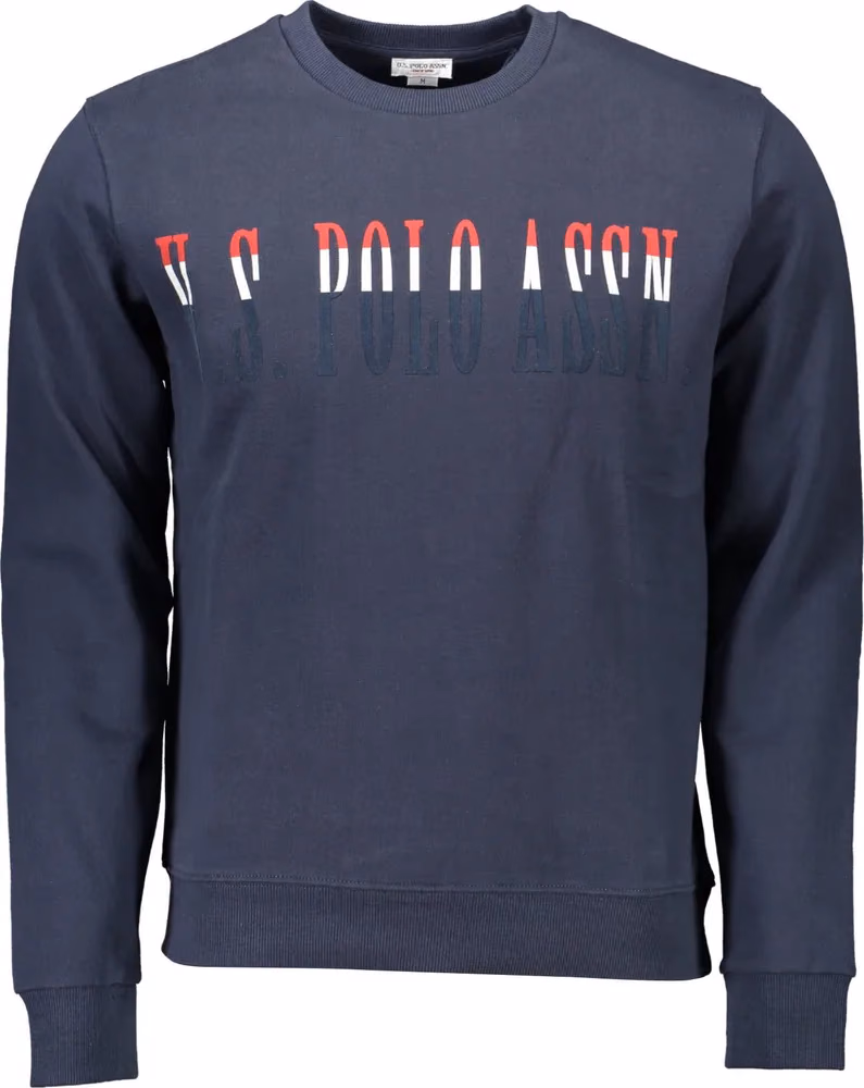 U.S. POLO ASSN. Blue Cotton Men's Sweatshirt