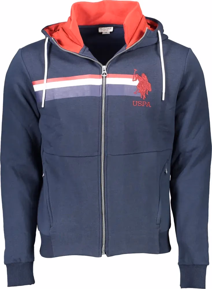U.S. POLO ASSN. Blue Cotton Men's Sweatshirt