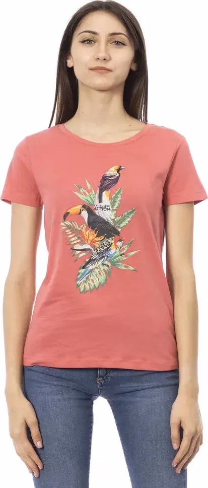 Trussardi Action Multicolor Cotton Women T-Shirt