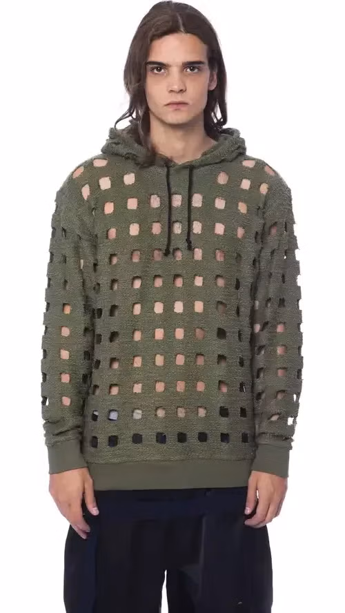 Nicolo Tonetto Army Cotton Men Sweater