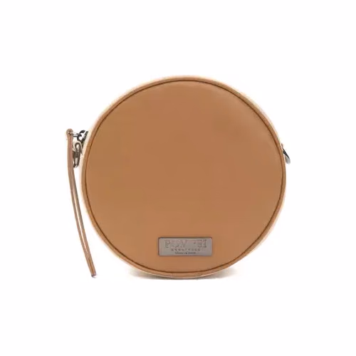 Pompei Donatella Brown Leather Women Crossbody Bag