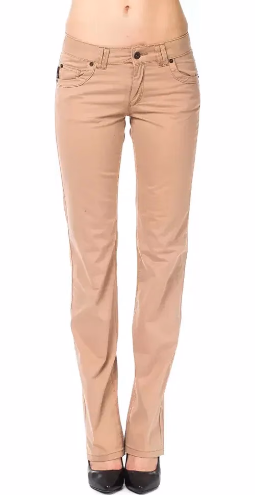 Ungaro Fever Beige Cotton Women's Jean