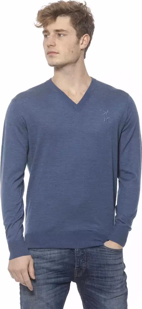 Billionaire Italian Couture Blue Cashmere Sweater