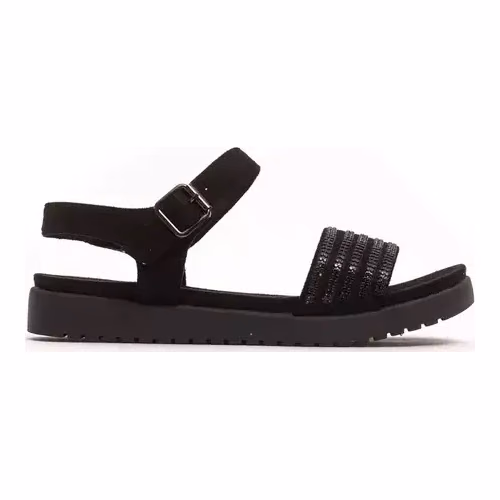 Péché Originel Black Textile Women Sandal