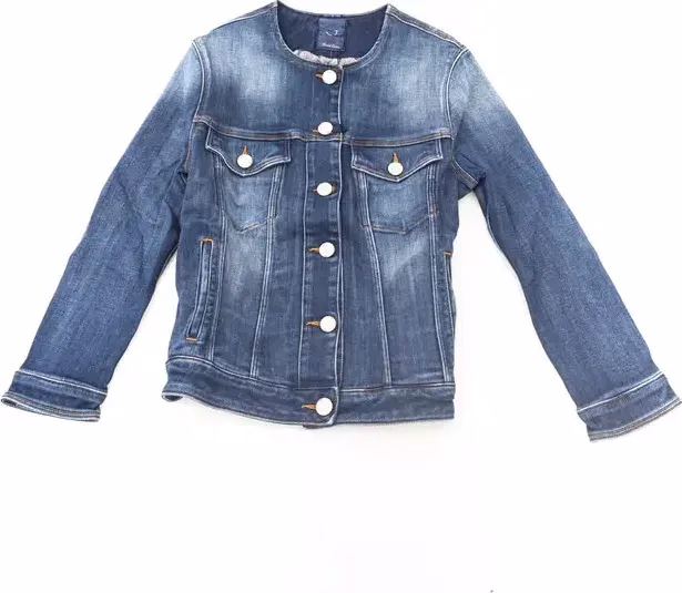 Jacob Cohen Blue Cotton Women Jacket