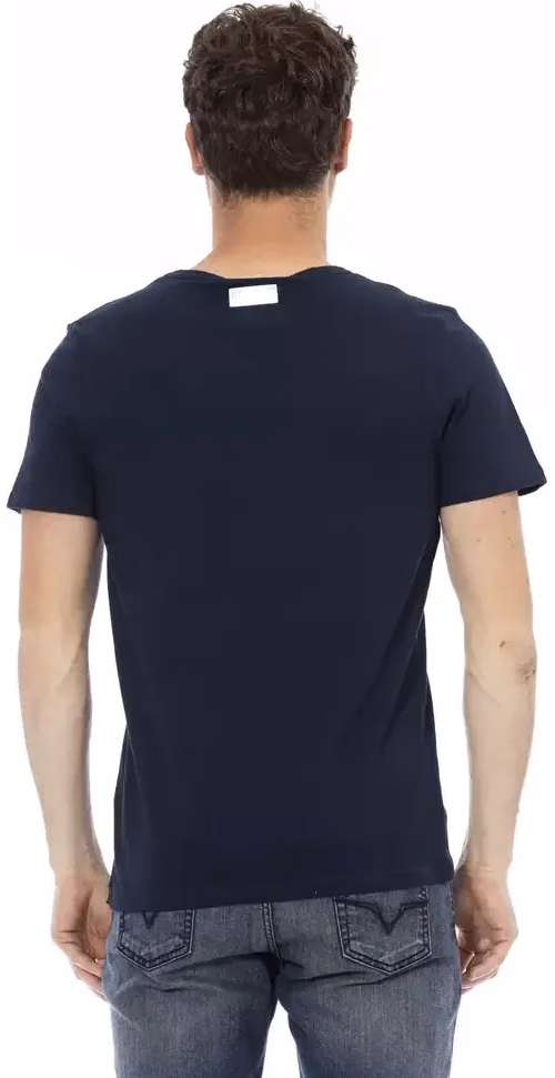 Bikkembergs Black Cotton Men T-Shirt