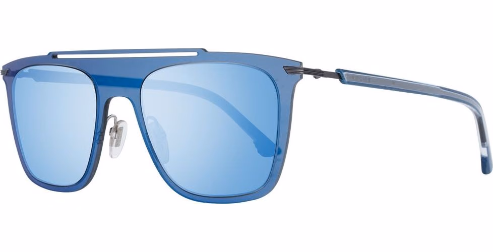 Police Blue Metal & Plastic Sunglasses