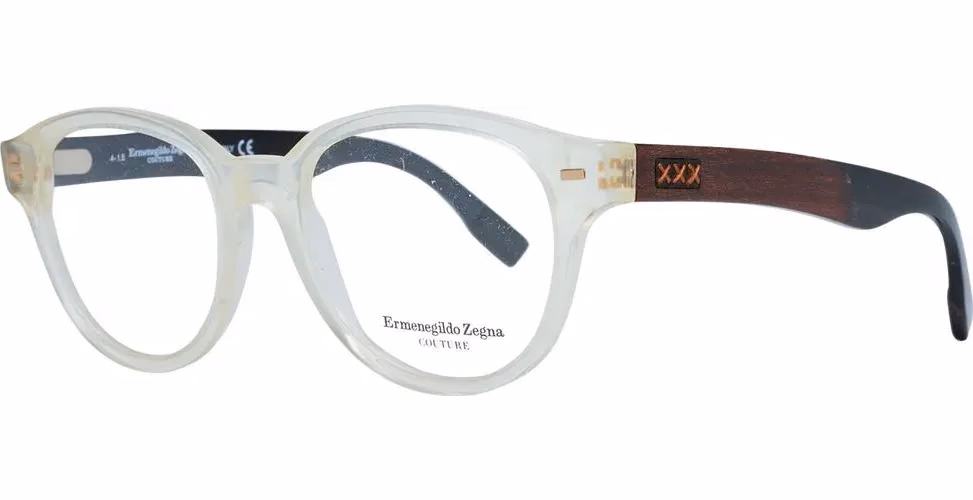 Ermenegildo Zegna Transparent Plastic Glasses (Frames)