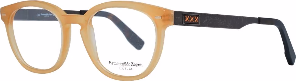 Ermenegildo Zegna Orange Metal & Plastic Glasses (Frames)