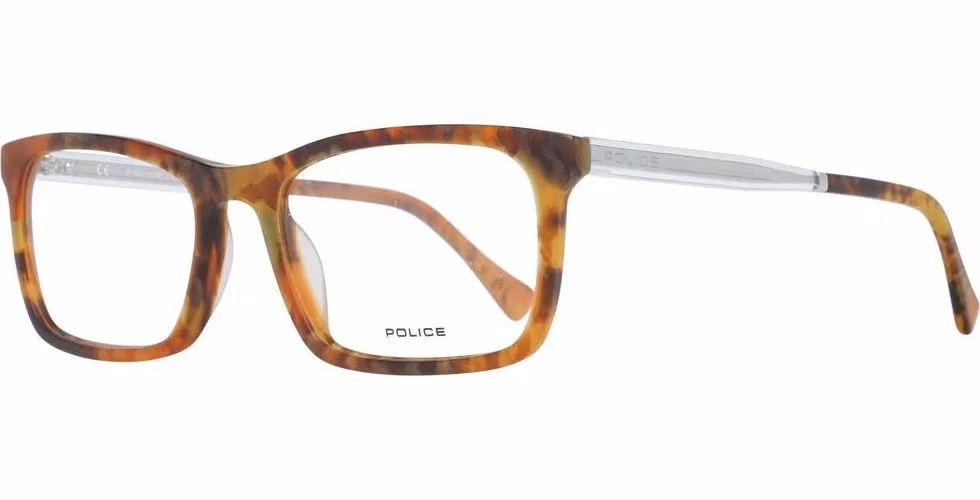 Police Brown Plastic Glasses (Frames)
