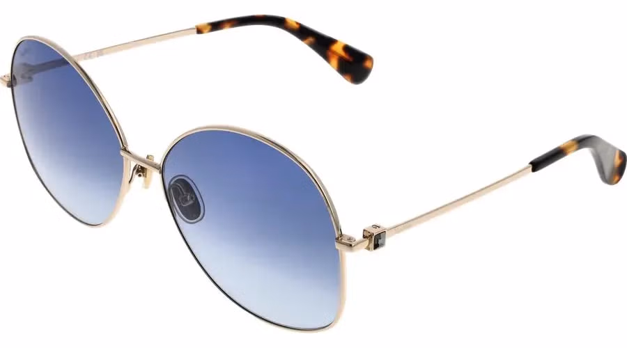 Max Mara Gold Metal Sunglasses