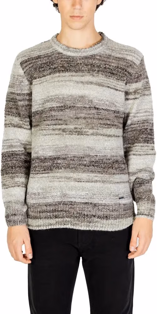 Gianni Lupo Gray Polyacrylic Sweatshirt