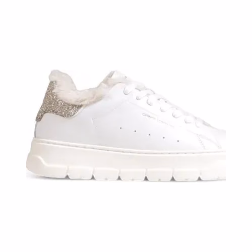 Crime London White Leather Chunky Sneakers