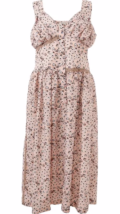 Lardini Pink Acetate Casual Dress