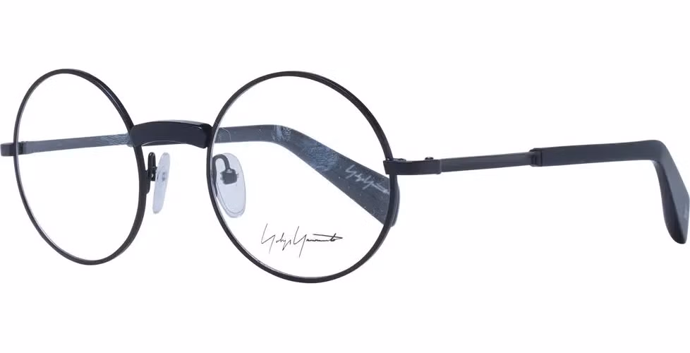 Yohji Yamamoto Black Metal Glasses (Frames)