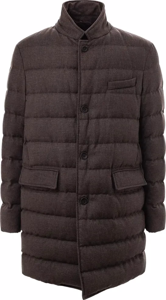 Herno Brown Wool Jackets & Coat