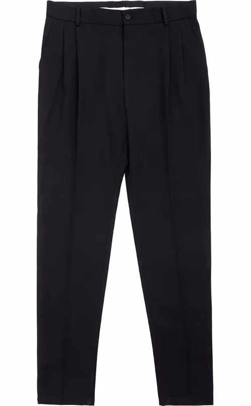 Dolce & Gabbana Black Polyester Dress Pants